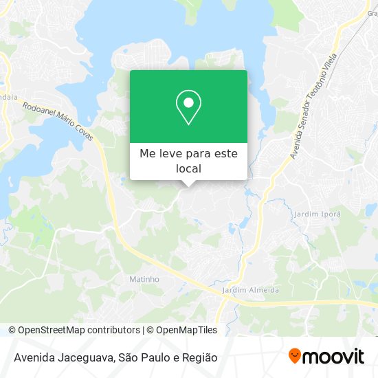 Avenida Jaceguava mapa