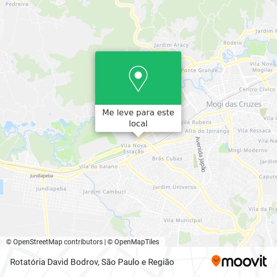 Rotatória David Bodrov mapa