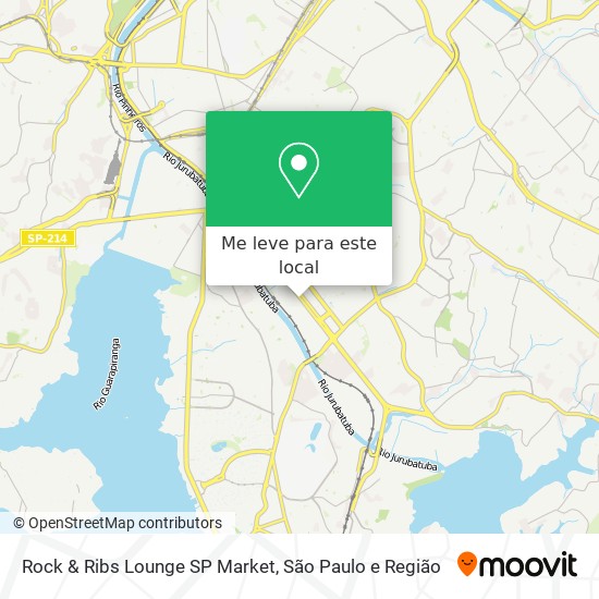 Rock & Ribs Lounge SP Market mapa