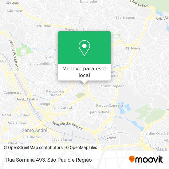 Rua Somalia 493 mapa