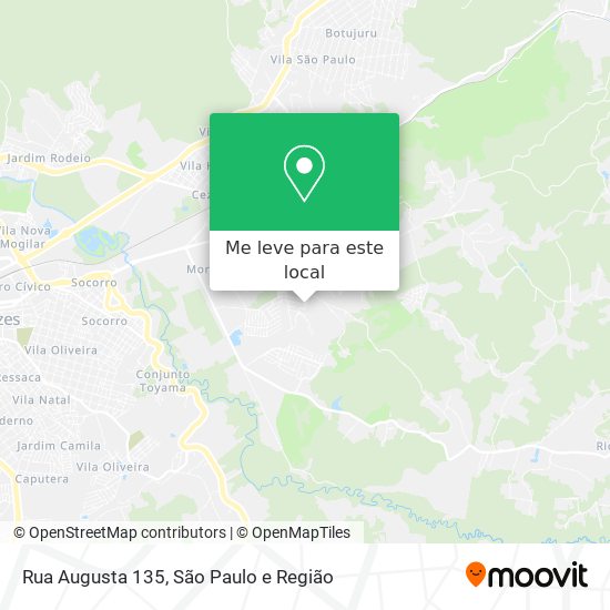 Rua Augusta 135 mapa