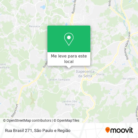 Rua Brasil 271 mapa