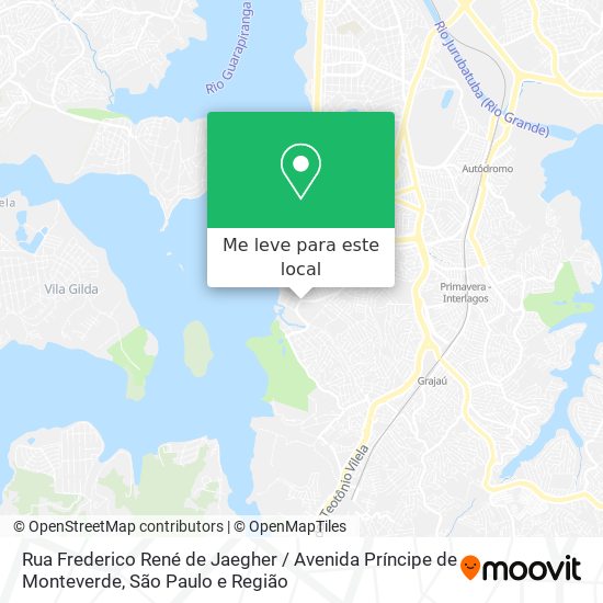 Rua Frederico René de Jaegher / Avenida Príncipe de Monteverde mapa