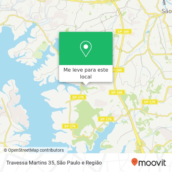 Travessa Martins 35 mapa