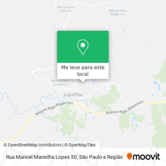 Rua Manoel Mansilha Lopes 50 mapa