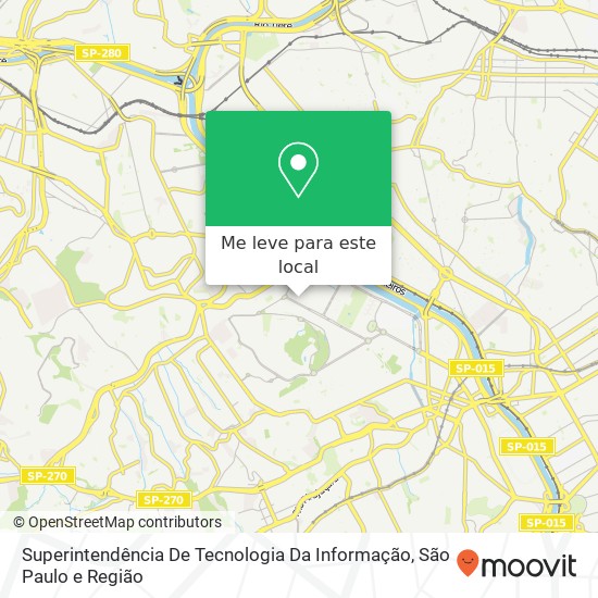 Superintendência De Tecnologia Da Informação mapa