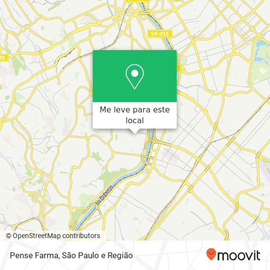 Pense Farma mapa