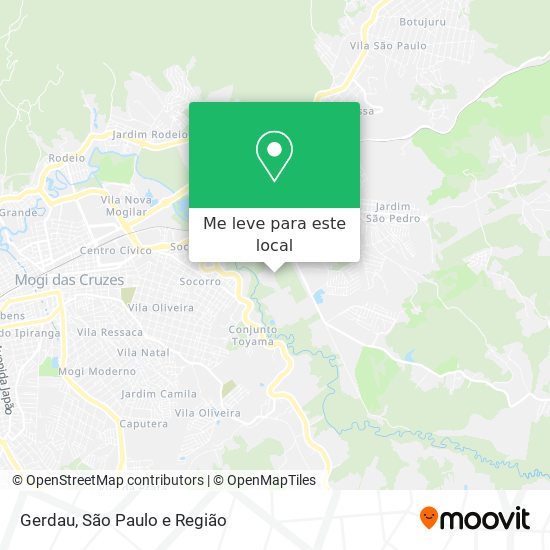 Gerdau mapa