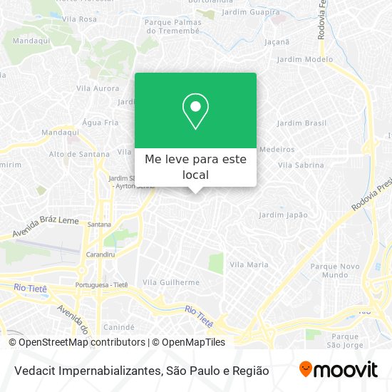 Vedacit Impernabializantes mapa