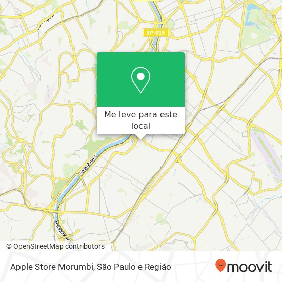 Apple Store Morumbi mapa