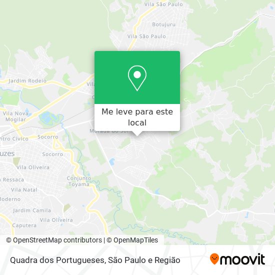 Quadra dos Portugueses mapa