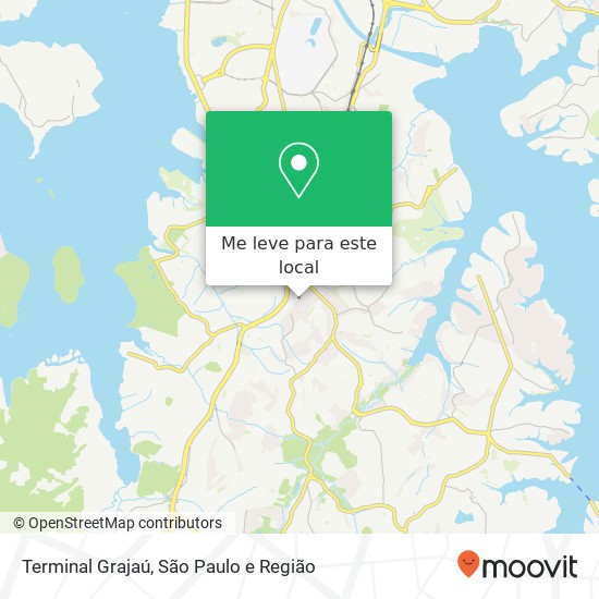 Terminal Grajaú mapa