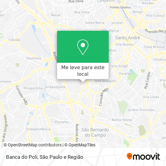 Banca do Poli mapa