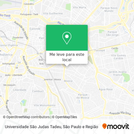 Unidade Mooca - Universidade São Judas 