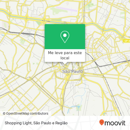Shopping Light mapa