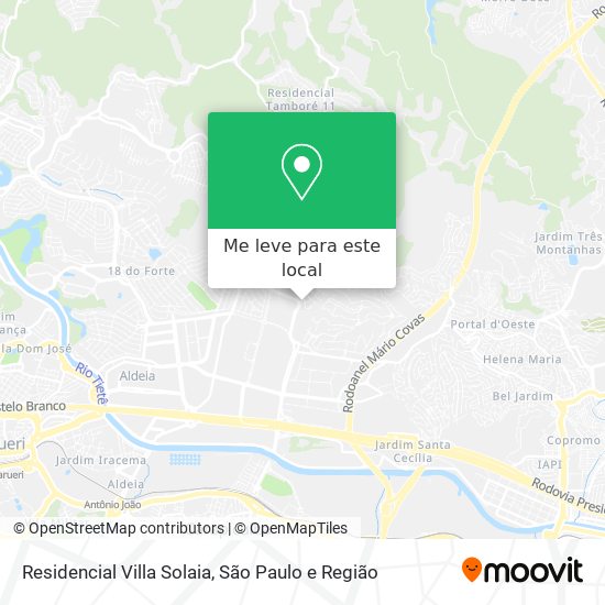 Residencial Villa Solaia mapa