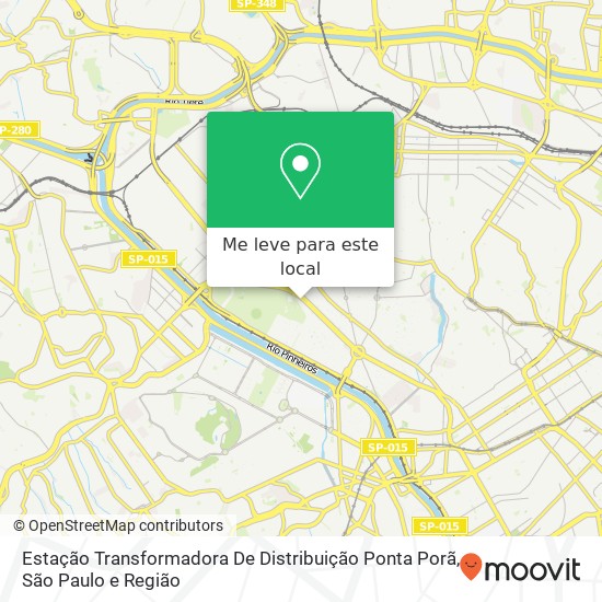 Estação Transformadora De Distribuição Ponta Porã mapa