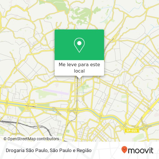 Drogaria São Paulo mapa