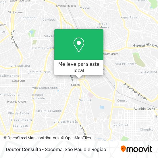 Doutor Consulta - Sacomã mapa