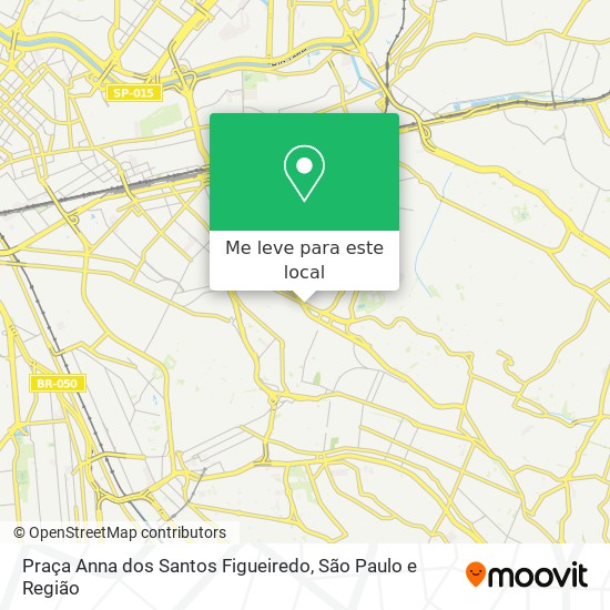 Praça Anna dos Santos Figueiredo mapa