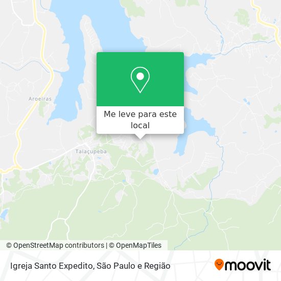 Igreja Santo Expedito mapa