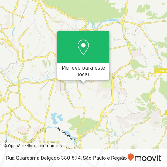 Rua Quaresma Delgado 380-574 mapa