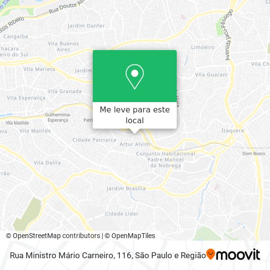 Rua Ministro Mário Carneiro, 116 mapa