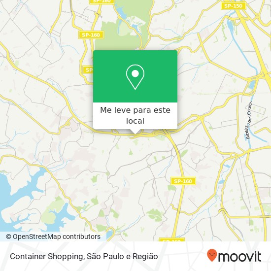 Container Shopping mapa