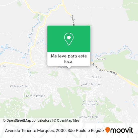 Avenida Tenente Marques, 2000 mapa