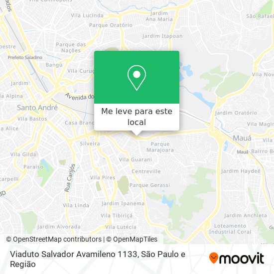 Viaduto Salvador Avamileno 1133 mapa