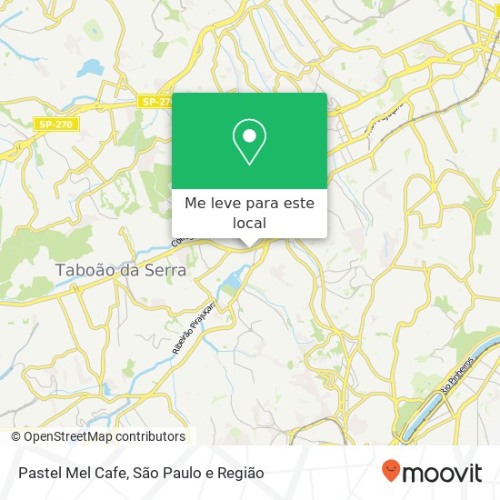 Pastel Mel Cafe mapa