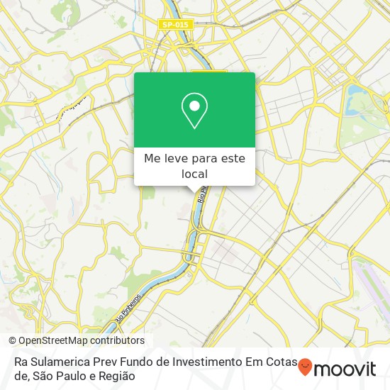 Ra Sulamerica Prev Fundo de Investimento Em Cotas de mapa