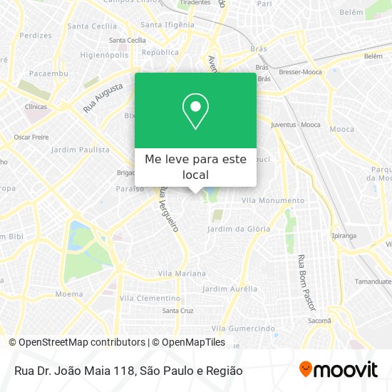 Rua Dr. João Maia 118 mapa