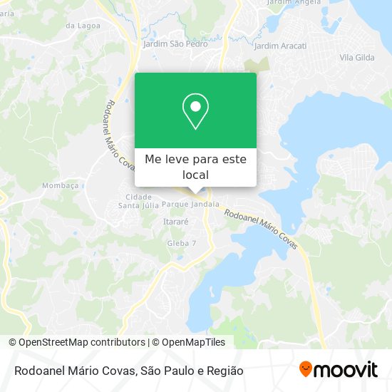 Rodoanel Mário Covas mapa