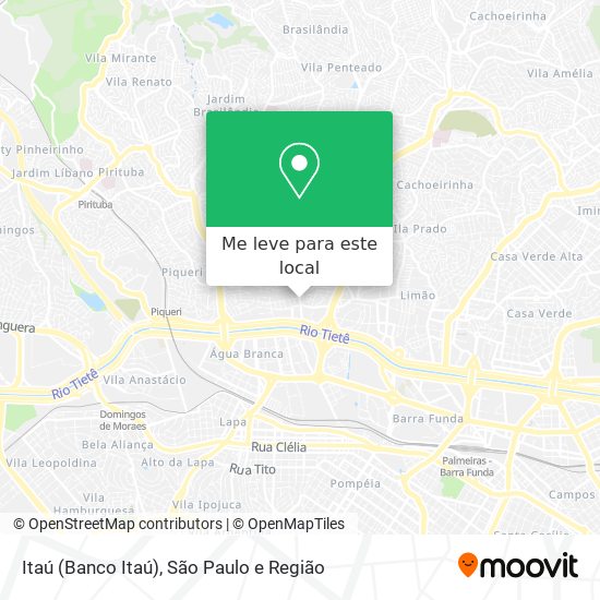 Itaú (Banco Itaú) mapa