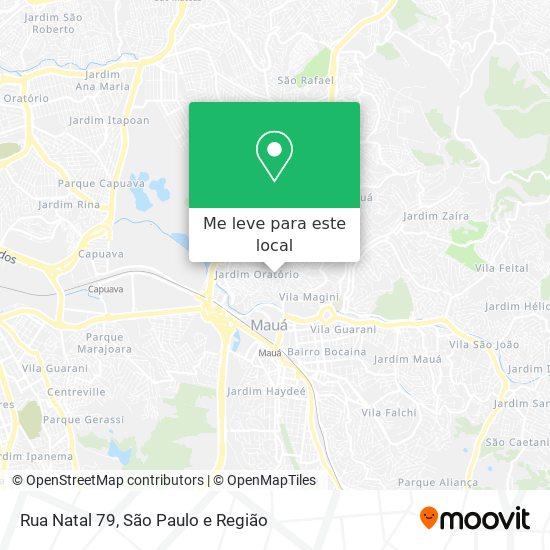 Rua Natal 79 mapa