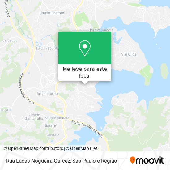 Rua Lucas Nogueira Garcez mapa