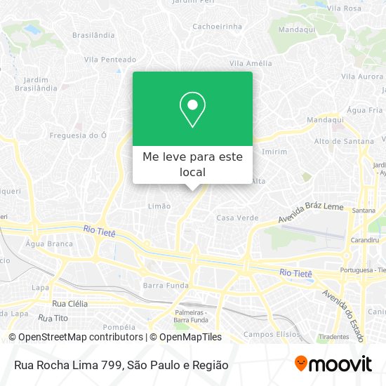 Rua Rocha Lima 799 mapa