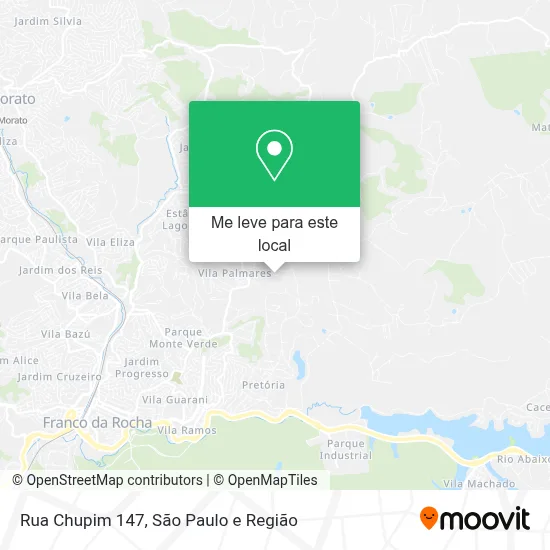 Rua Chupim 147 mapa