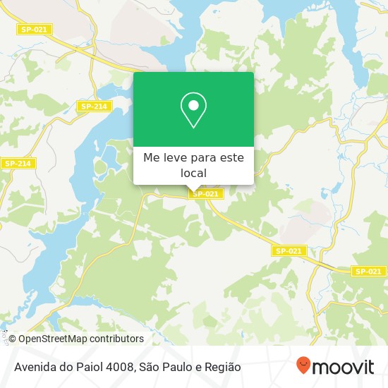 Avenida do Paiol 4008 mapa
