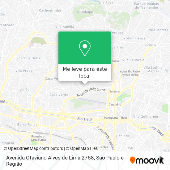 Avenida Otaviano Alves de Lima 2758 mapa