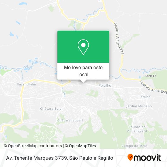 Av. Tenente Marques 3739 mapa