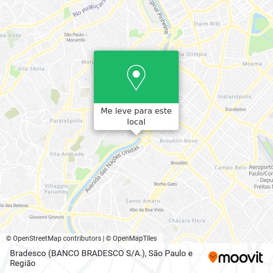 Bradesco (BANCO BRADESCO S/A.) mapa