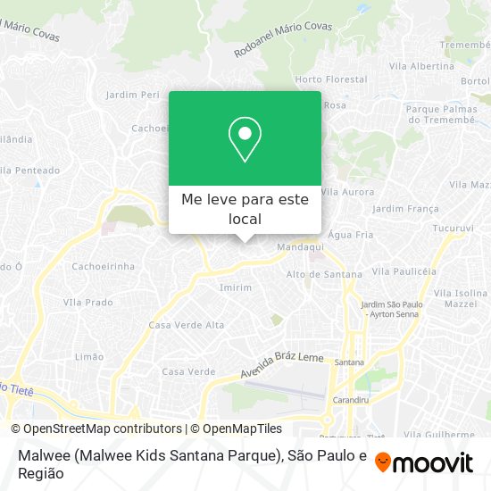 Malwee (Malwee Kids Santana Parque) mapa