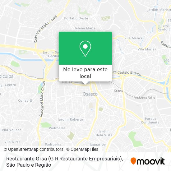 Restaurante Grsa (G R Restaurante Empresariais) mapa