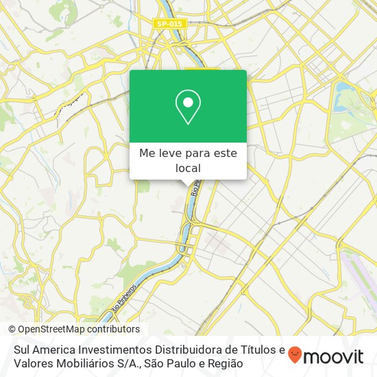 Sul America Investimentos Distribuidora de Títulos e Valores Mobiliários S / A. mapa