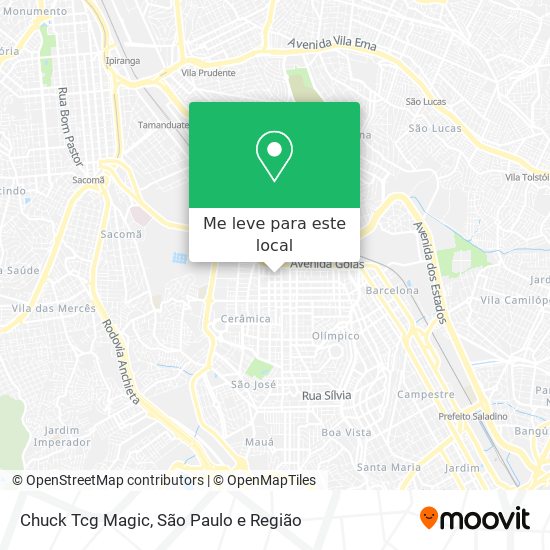Chuck Tcg Magic mapa