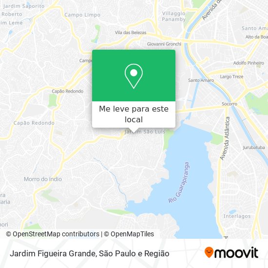 Jardim Figueira Grande mapa