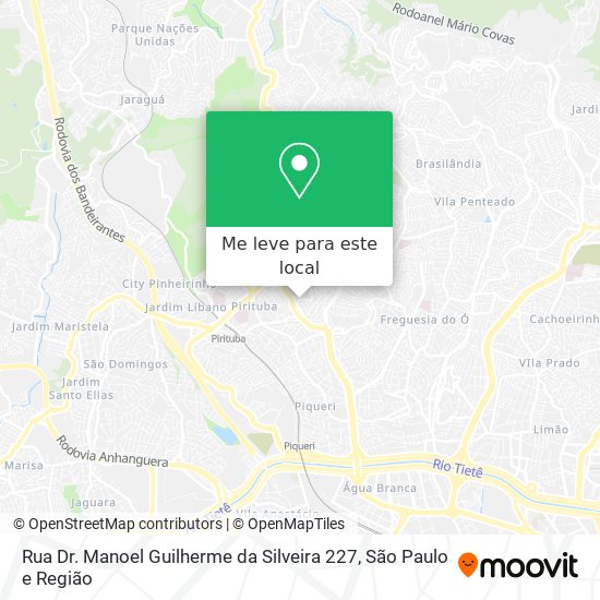 Rua Dr. Manoel Guilherme da Silveira 227 mapa