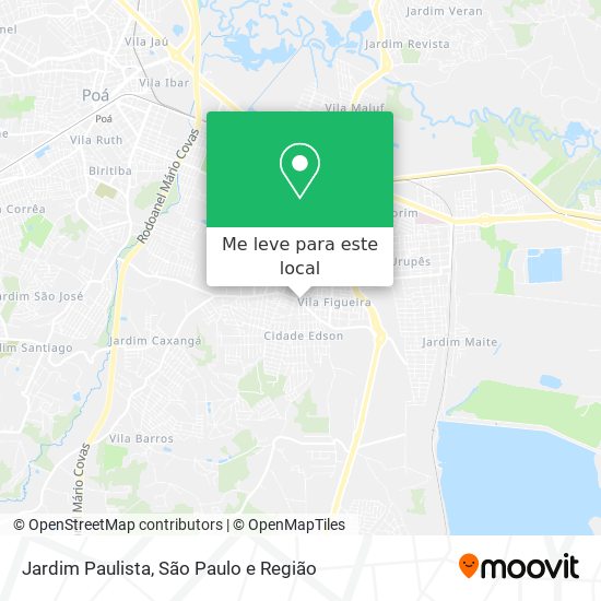 Jardim Paulista mapa